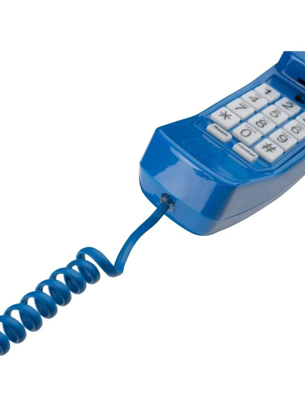 Tangle-Free 15FT Phone Cord for Landline - Curly Design, Excellent Sound